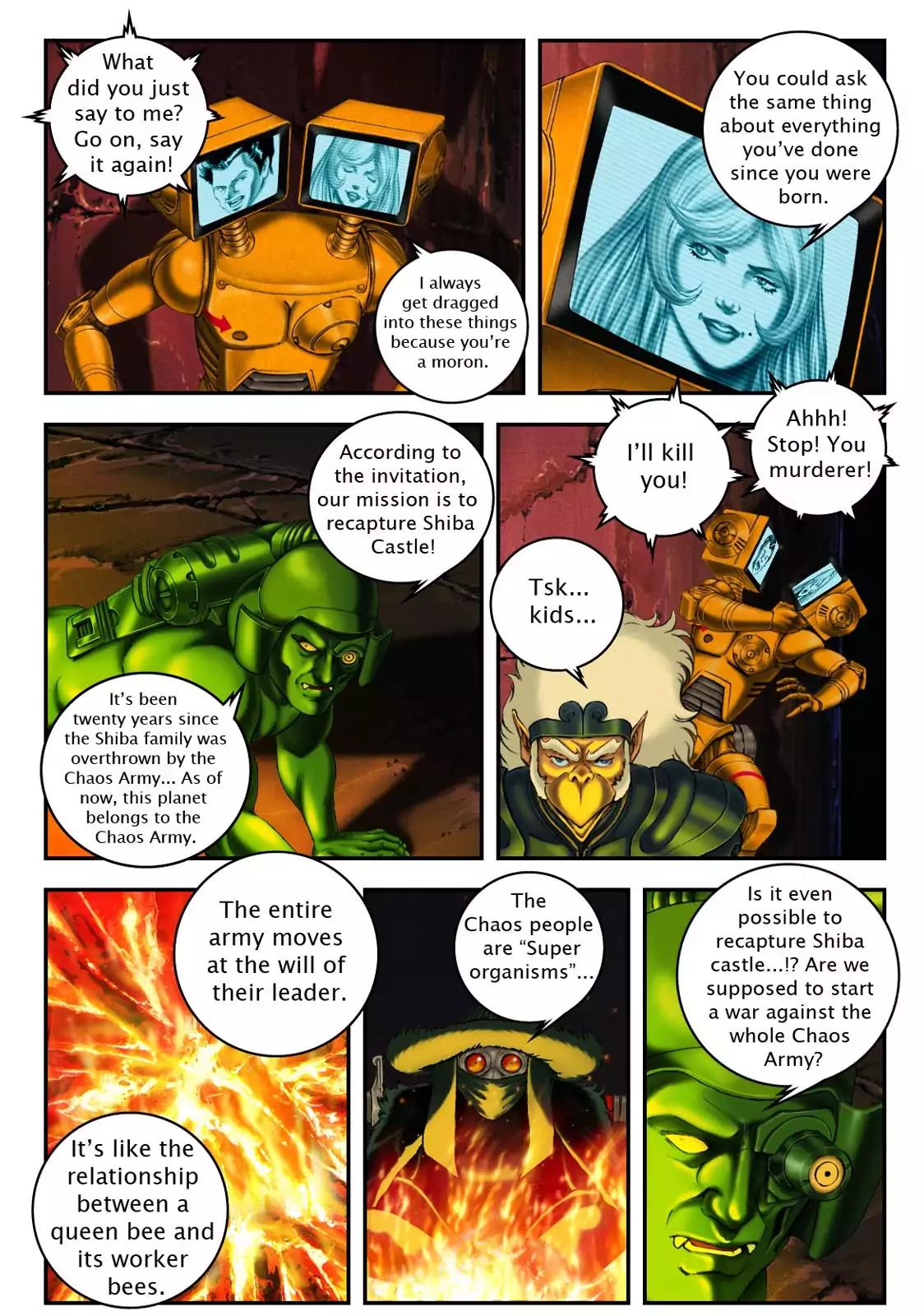 Space Adventure Cobra: The Psychogun Chapter 4.0 page 3 - Vol.4
