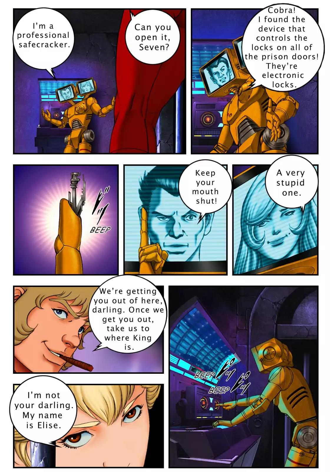 Space Adventure Cobra: The Psychogun Chapter 4.0 page 53 - Vol.4