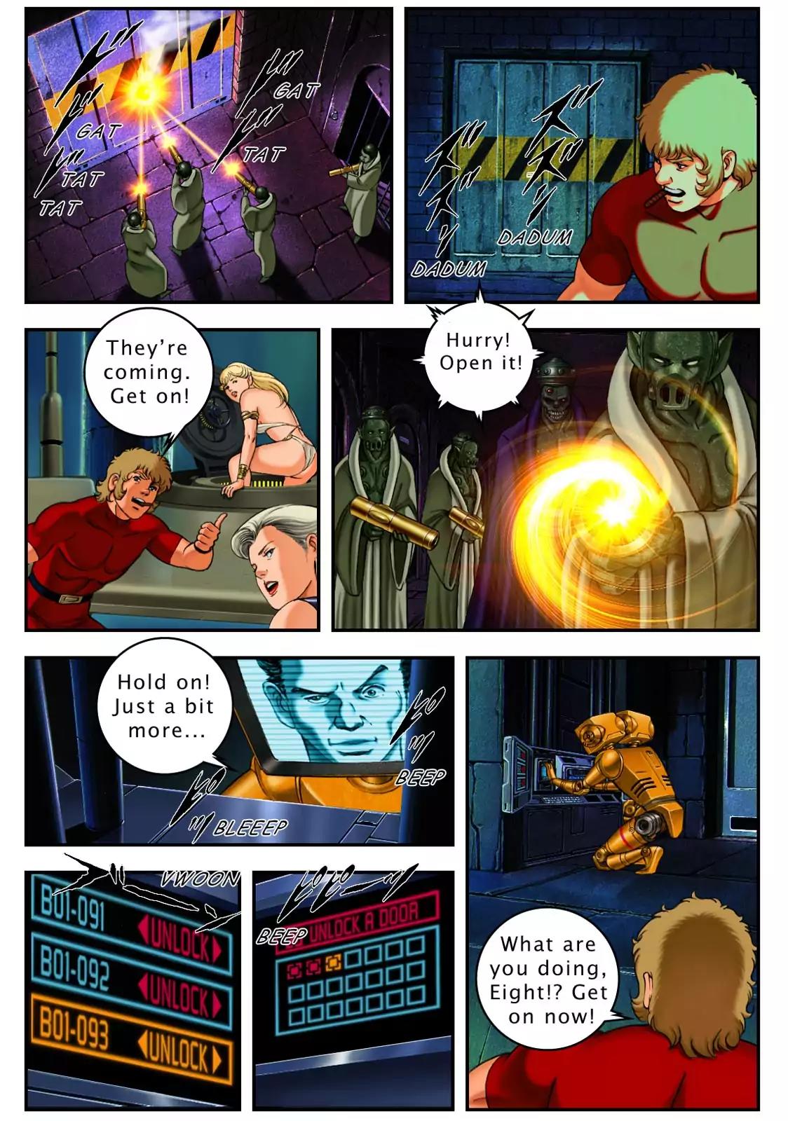 Space Adventure Cobra: The Psychogun Chapter 4.0 page 85 - Vol.4