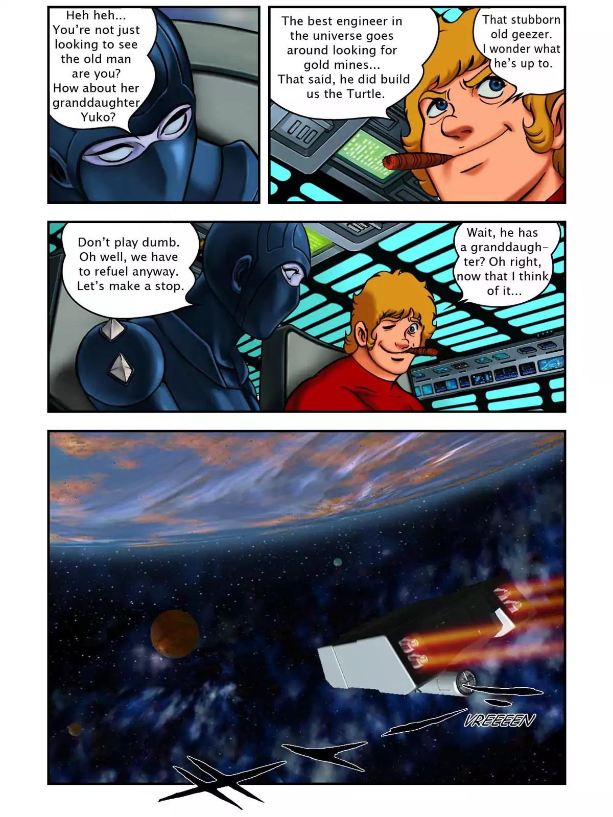 Space Adventure Cobra: The Psychogun Chapter 5.0 page 120 - Vol.5