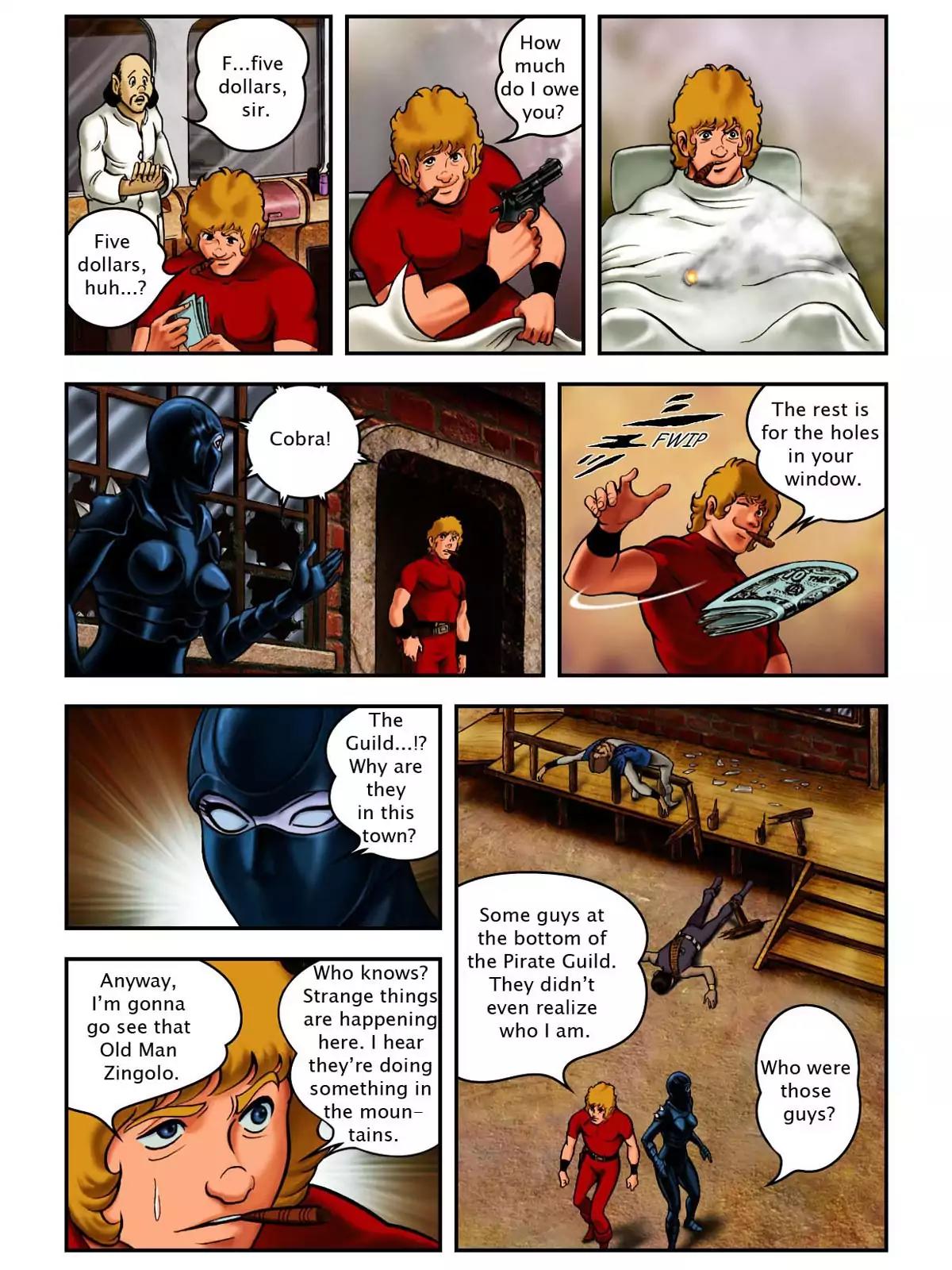 Space Adventure Cobra: The Psychogun Chapter 5.0 page 127 - Vol.5