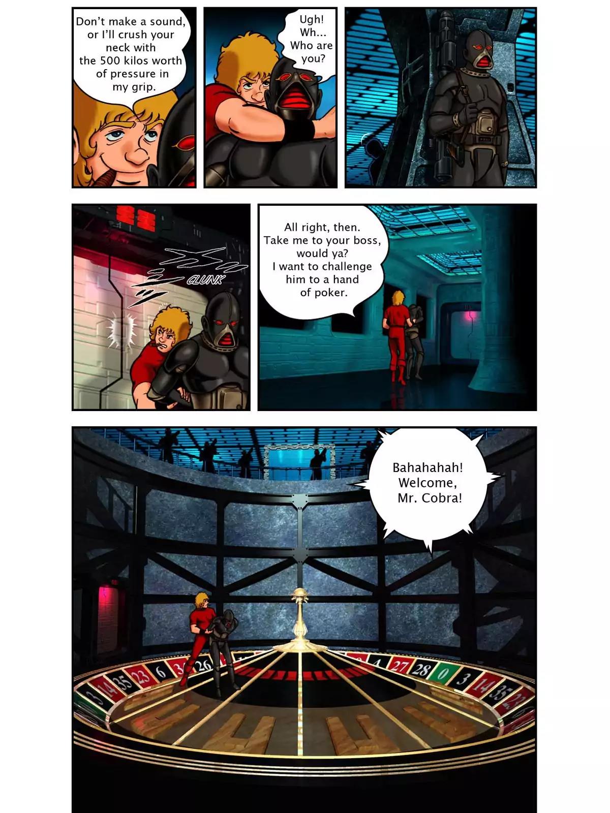 Space Adventure Cobra: The Psychogun Chapter 5.0 page 23 - Vol.5