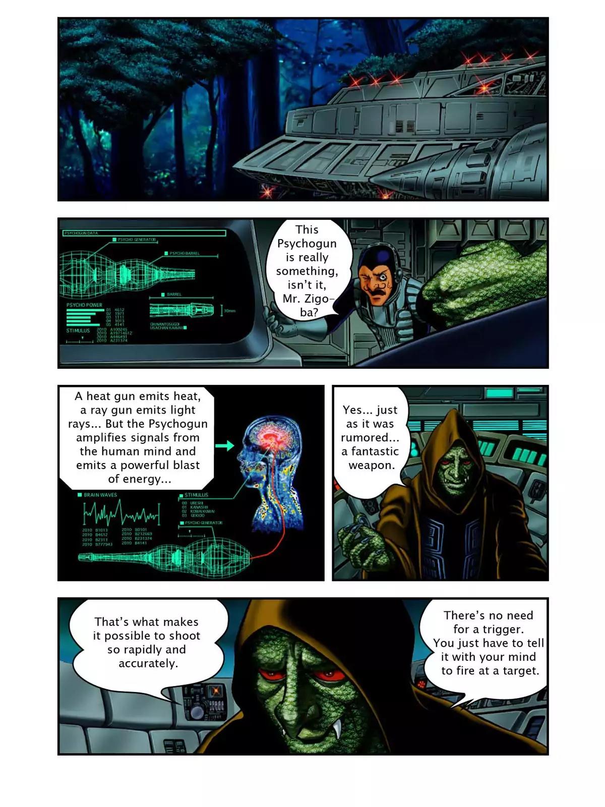 Space Adventure Cobra: The Psychogun Chapter 5.0 page 54 - Vol.5
