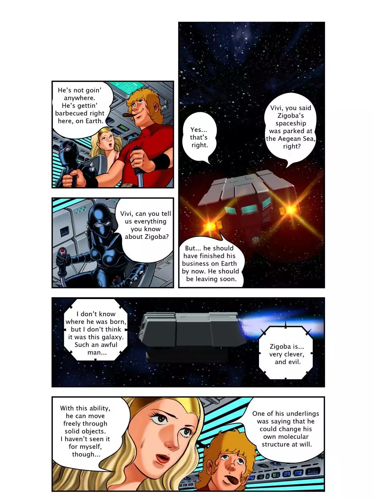 Space Adventure Cobra: The Psychogun Chapter 5.0 page 57 - Vol.5