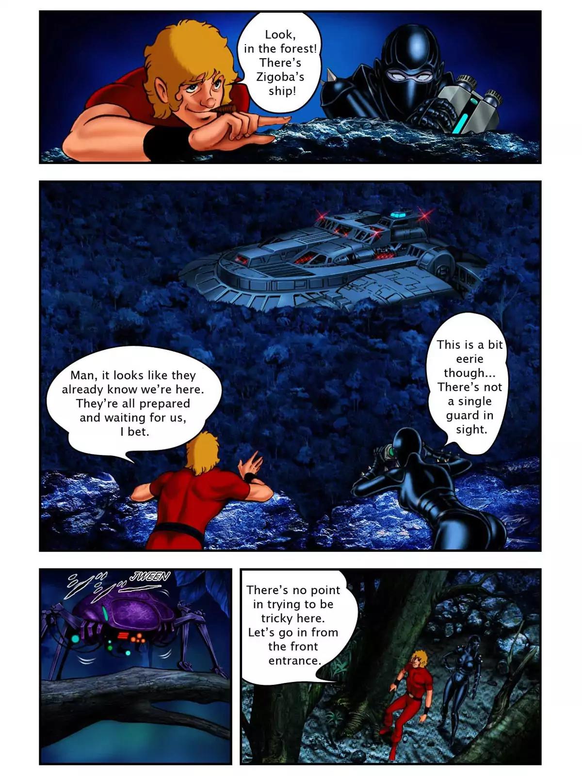 Space Adventure Cobra: The Psychogun Chapter 5.0 page 59 - Vol.5