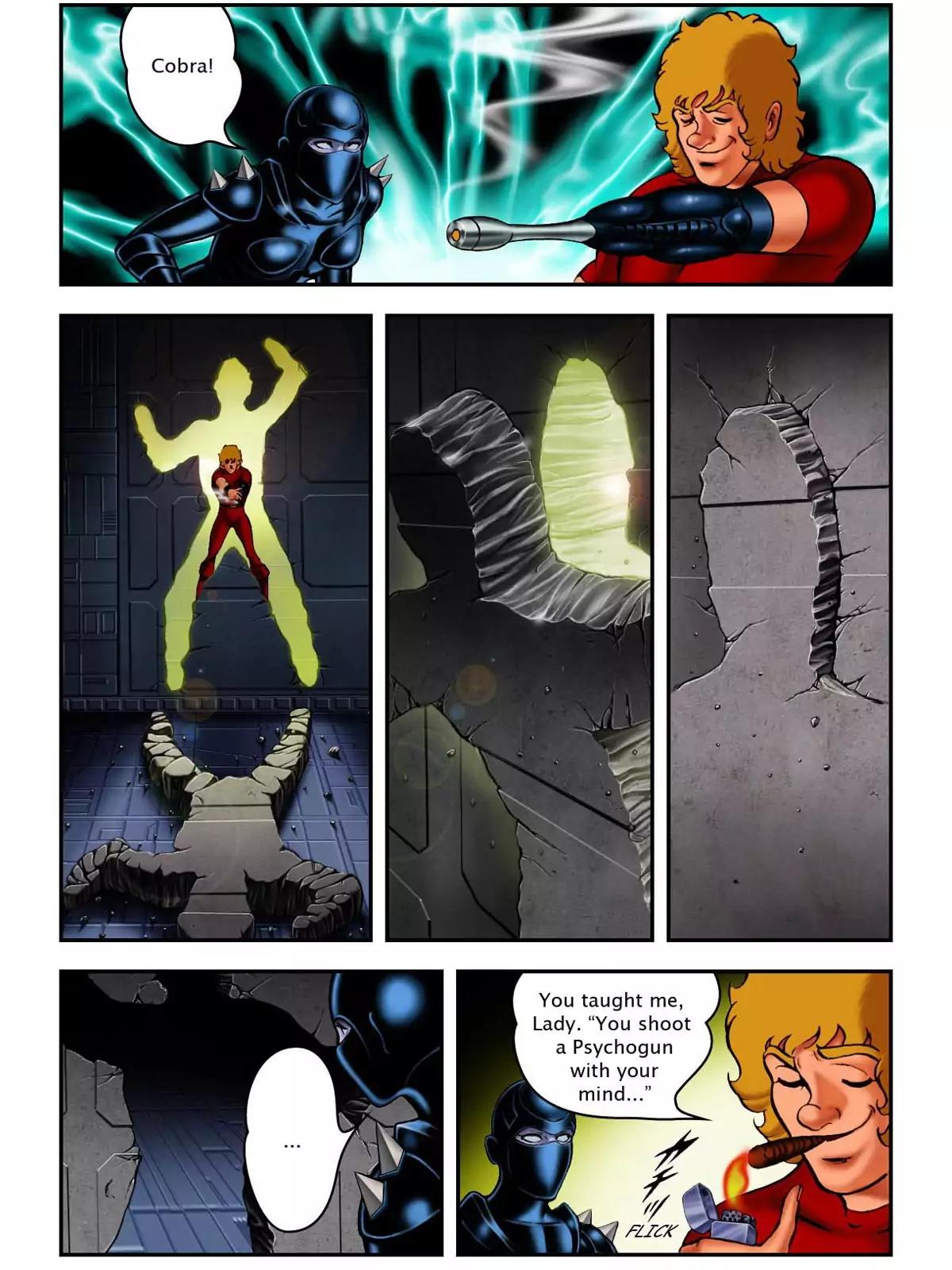 Space Adventure Cobra: The Psychogun Chapter 5.0 page 71 - Vol.5