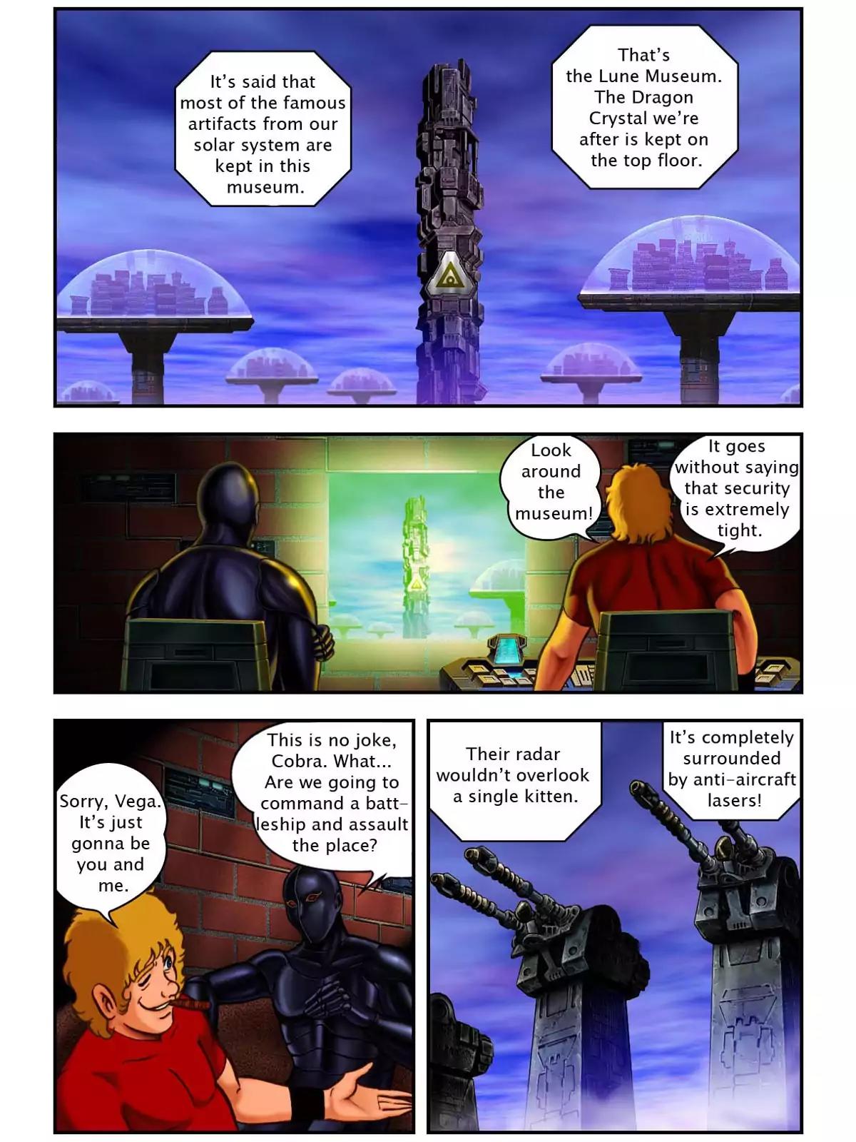 Space Adventure Cobra: The Psychogun Chapter 5.0 page 75 - Vol.5