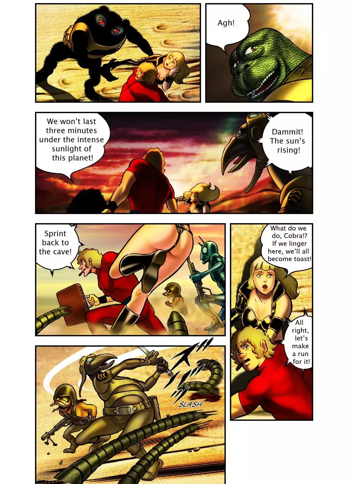 Space Adventure Cobra: The Psychogun Chapter 7.0 page 19 - Vol.7