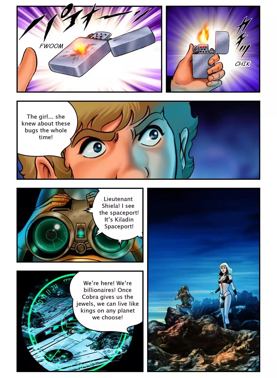 Space Adventure Cobra: The Psychogun Chapter 7.0 page 35 - Vol.7