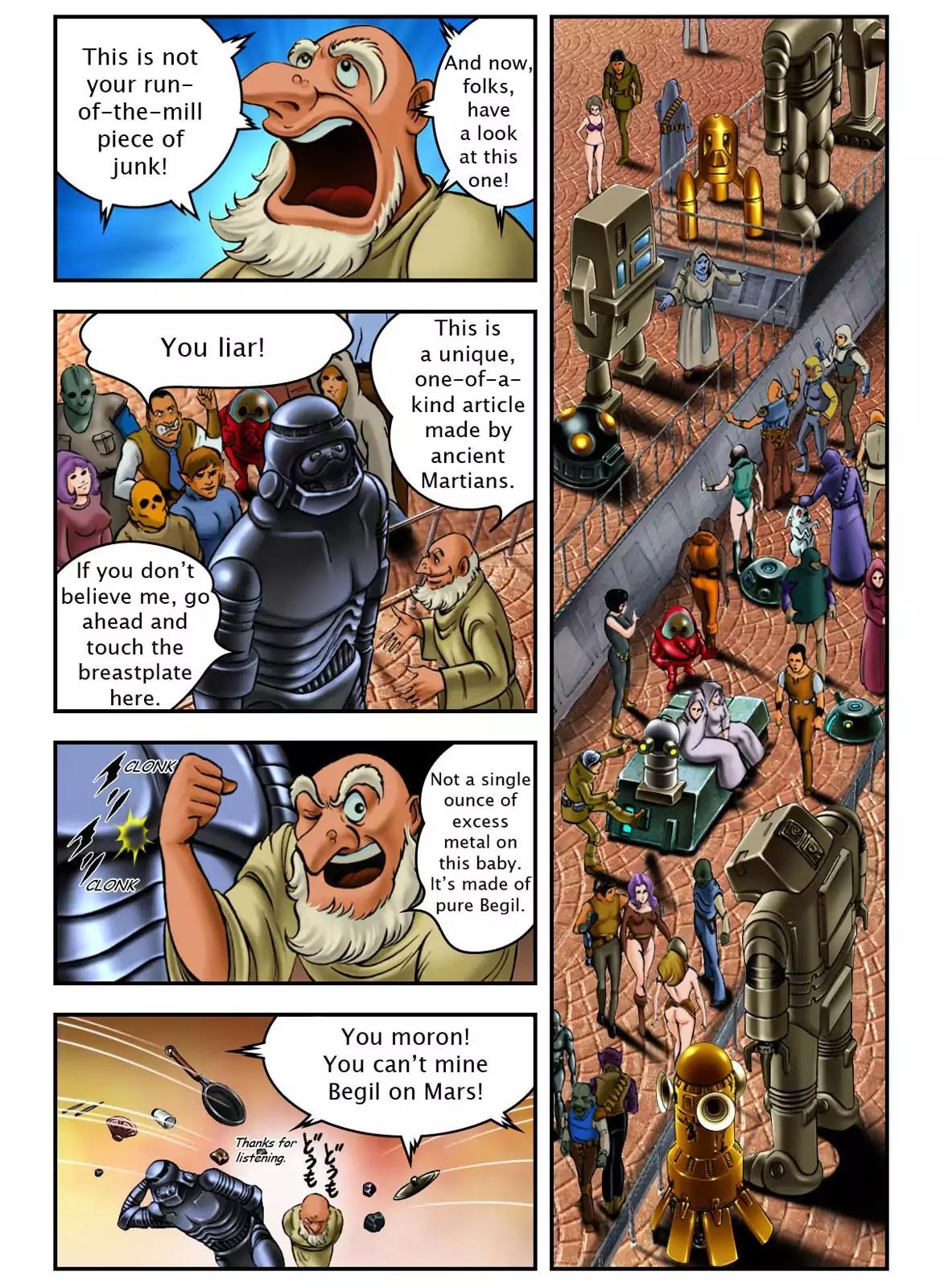 Space Adventure Cobra: The Psychogun Chapter 7.0 page 85 - Vol.7