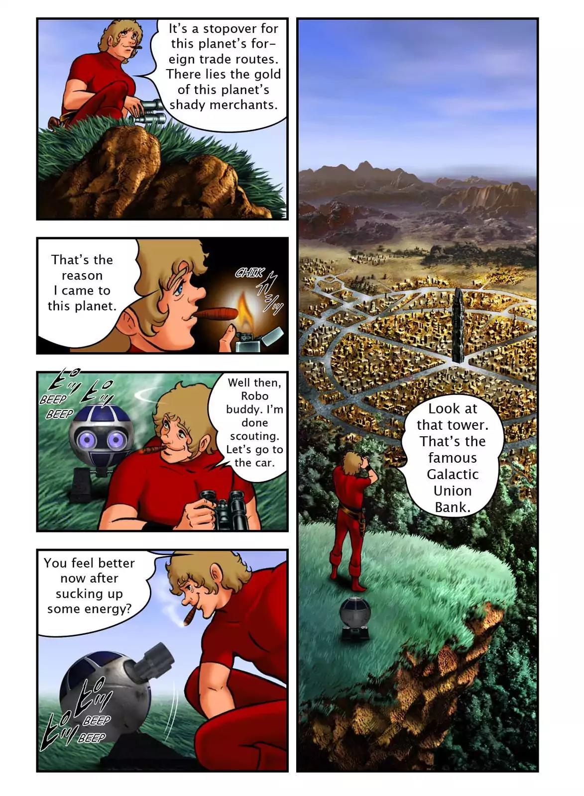 Space Adventure Cobra: The Psychogun Chapter 7.0 page 91 - Vol.7
