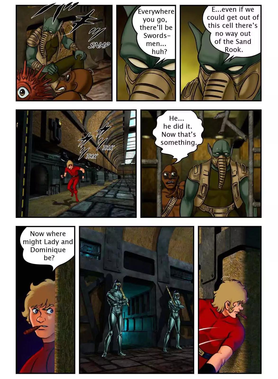 Space Adventure Cobra: The Psychogun Chapter 9.0 page 35 - Vol.9