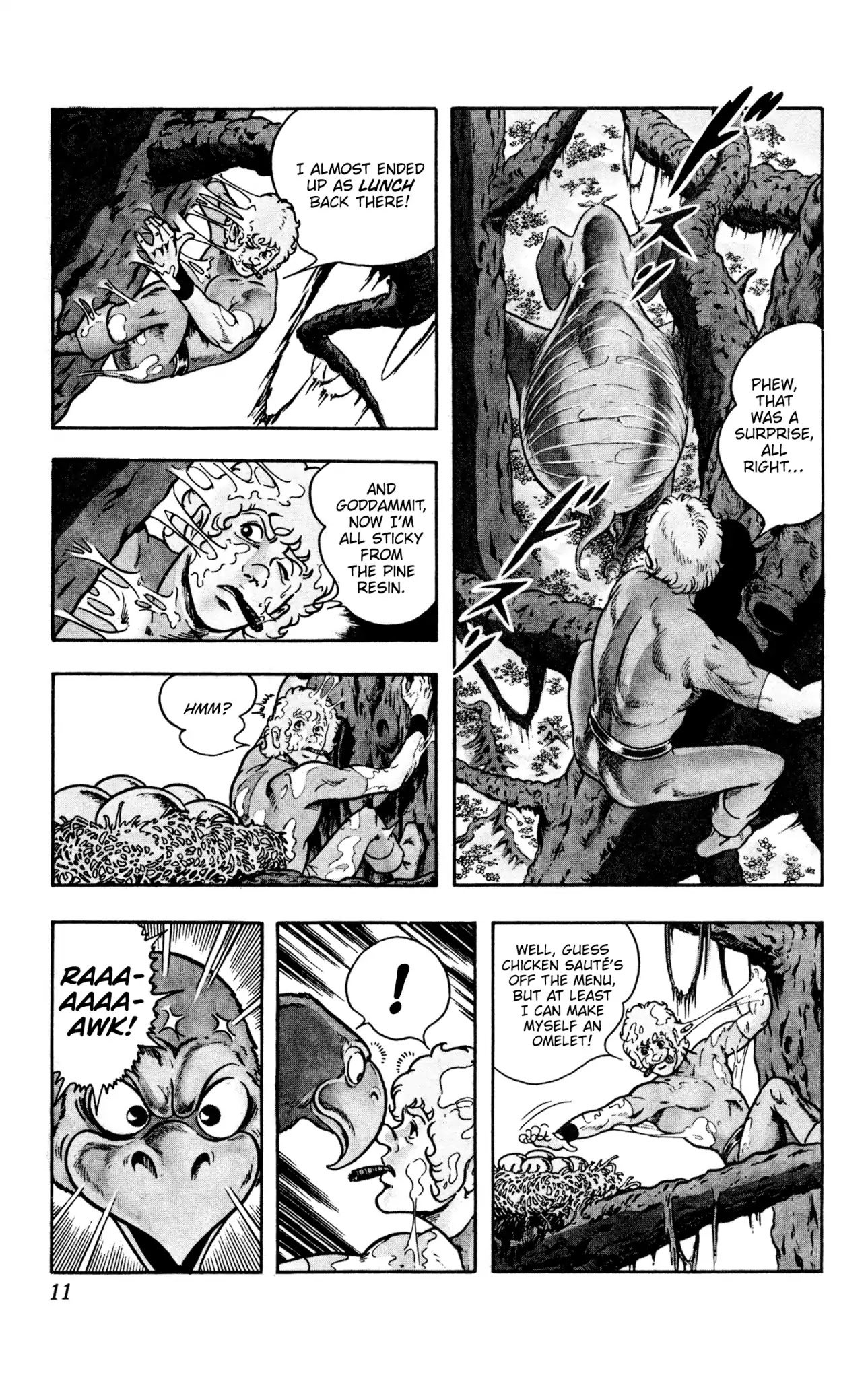 Space Adventure Cobra Chapter 10.16 page 11 - Vol.10 Chapter 16: The Extradimensional Race
