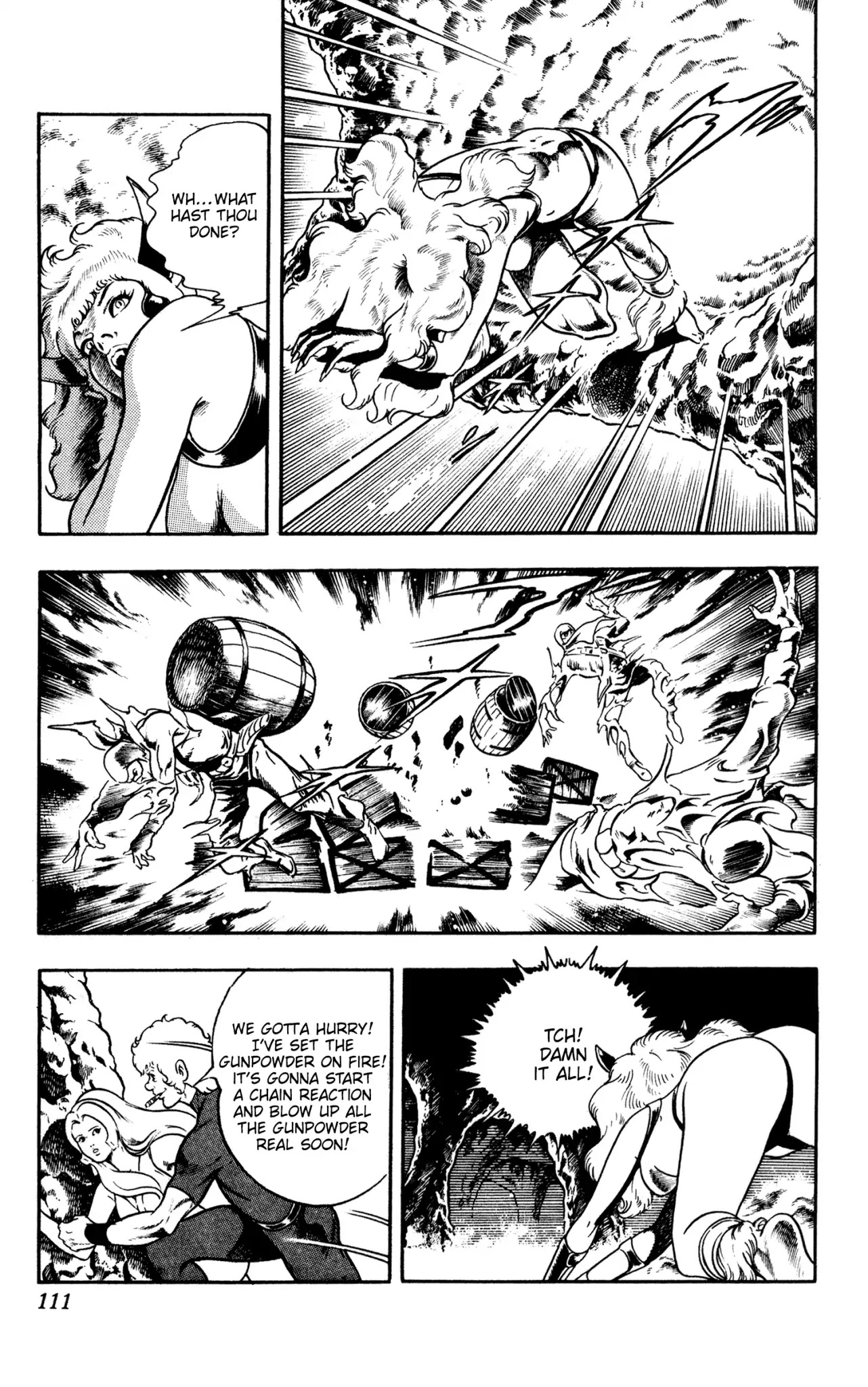Space Adventure Cobra Chapter 10.16 page 110 - Vol.10 Chapter 16: The Extradimensional Race