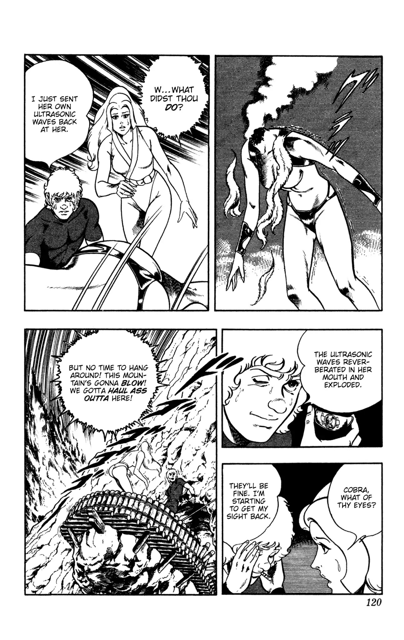 Space Adventure Cobra Chapter 10.16 page 119 - Vol.10 Chapter 16: The Extradimensional Race