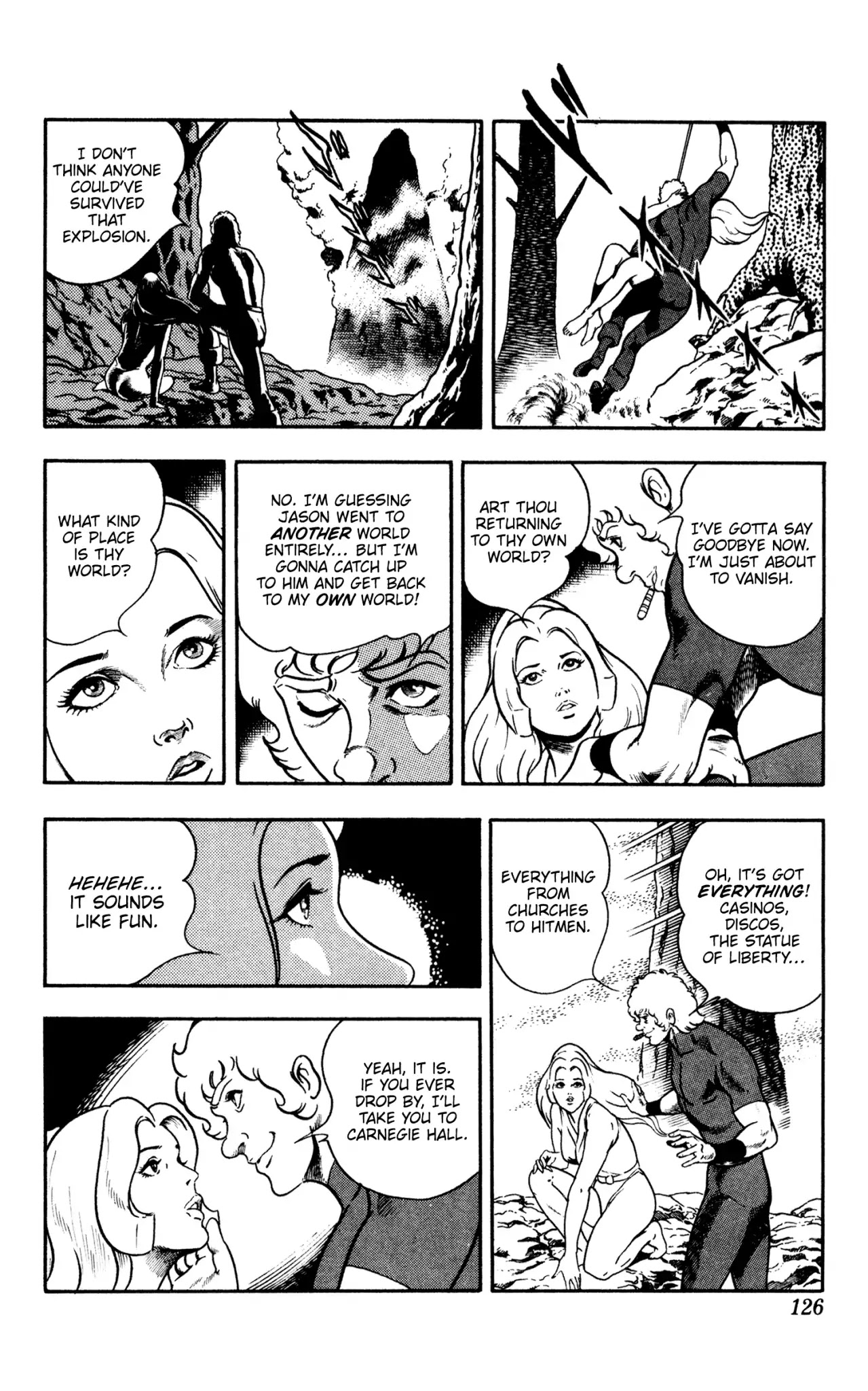 Space Adventure Cobra Chapter 10.16 page 125 - Vol.10 Chapter 16: The Extradimensional Race