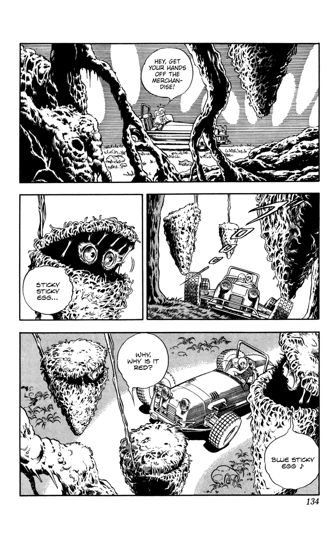 Space Adventure Cobra Chapter 10.16 page 132 - Vol.10 Chapter 16: The Extradimensional Race
