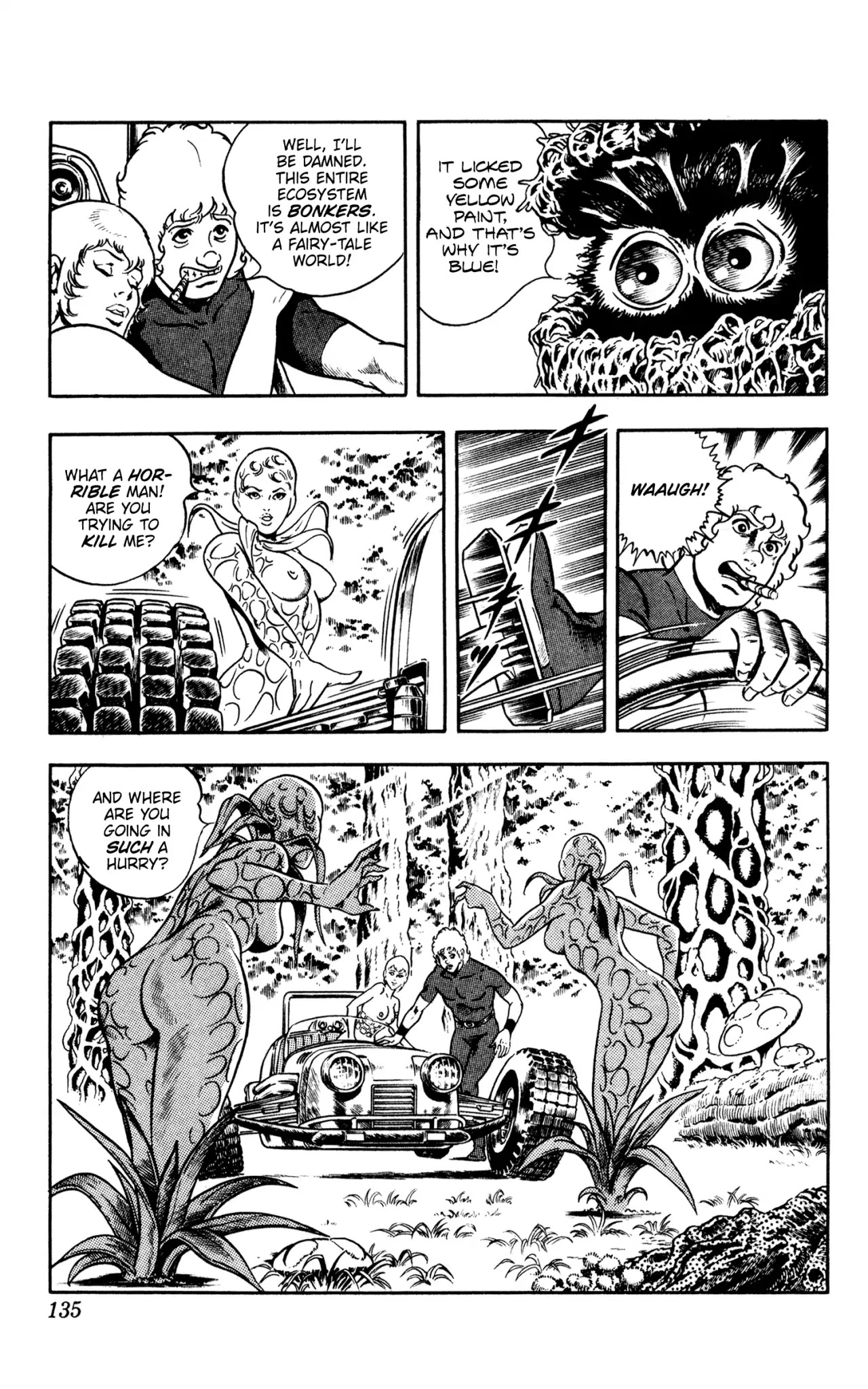 Space Adventure Cobra Chapter 10.16 page 133 - Vol.10 Chapter 16: The Extradimensional Race