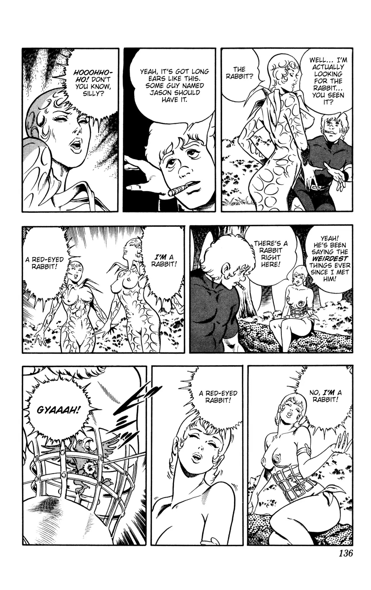 Space Adventure Cobra Chapter 10.16 page 134 - Vol.10 Chapter 16: The Extradimensional Race
