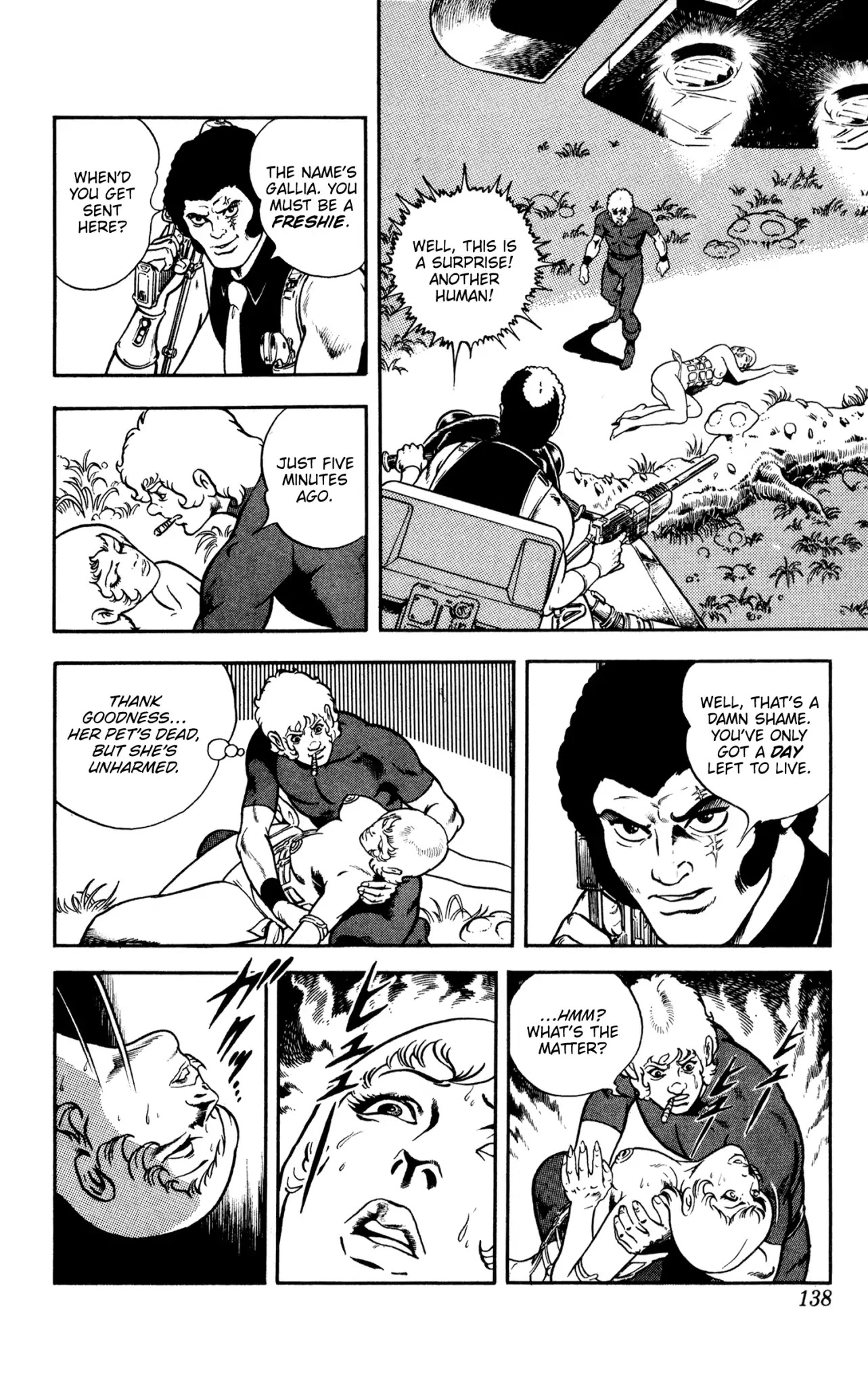 Space Adventure Cobra Chapter 10.16 page 136 - Vol.10 Chapter 16: The Extradimensional Race