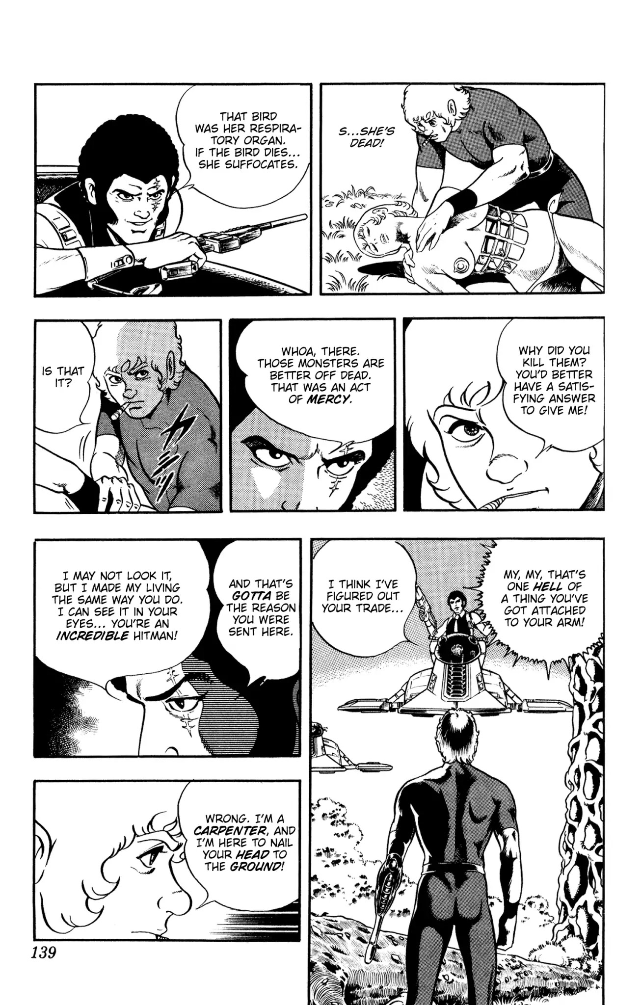 Space Adventure Cobra Chapter 10.16 page 137 - Vol.10 Chapter 16: The Extradimensional Race