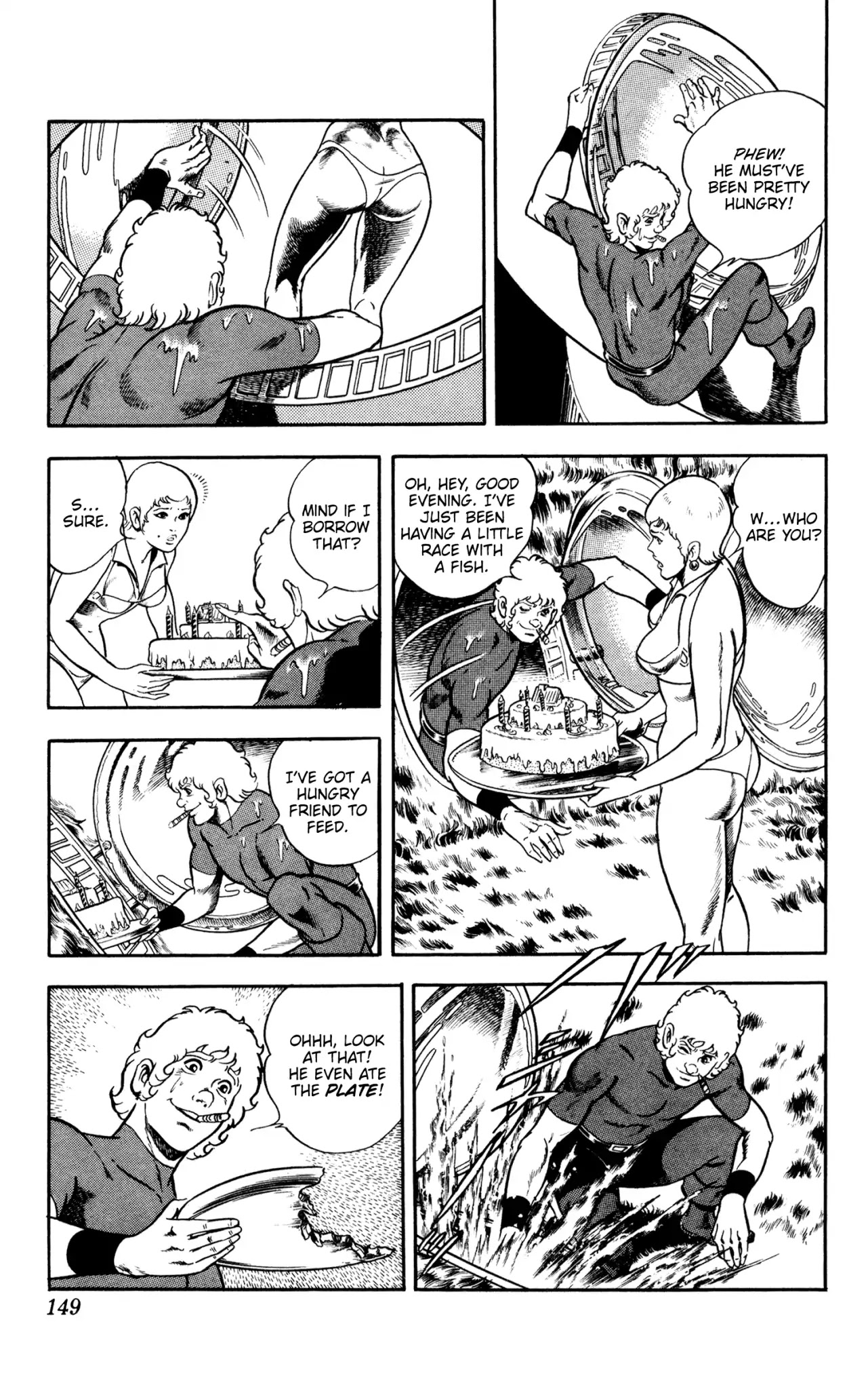 Space Adventure Cobra Chapter 10.16 page 147 - Vol.10 Chapter 16: The Extradimensional Race