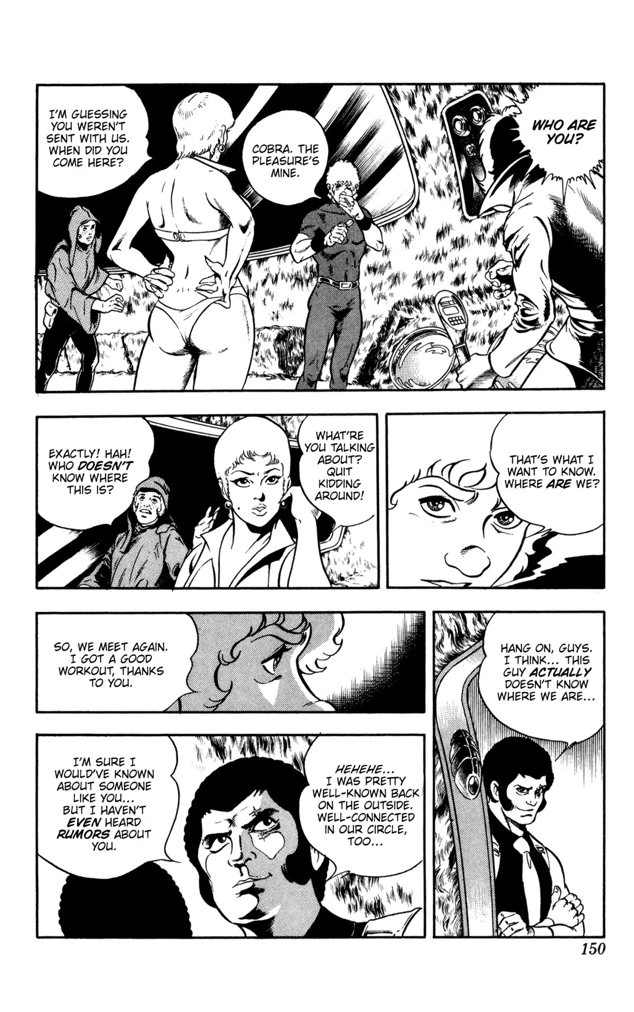 Space Adventure Cobra Chapter 10.16 page 148 - Vol.10 Chapter 16: The Extradimensional Race