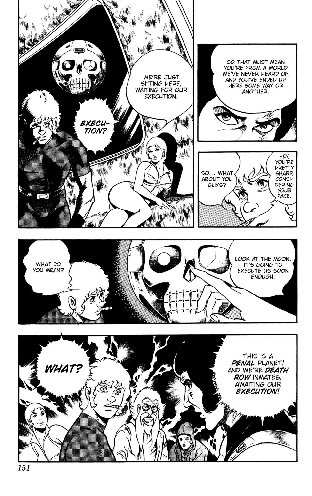 Space Adventure Cobra Chapter 10.16 page 149 - Vol.10 Chapter 16: The Extradimensional Race