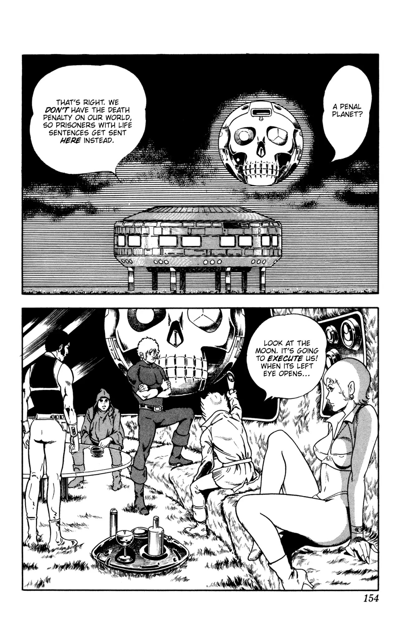 Space Adventure Cobra Chapter 10.16 page 152 - Vol.10 Chapter 16: The Extradimensional Race