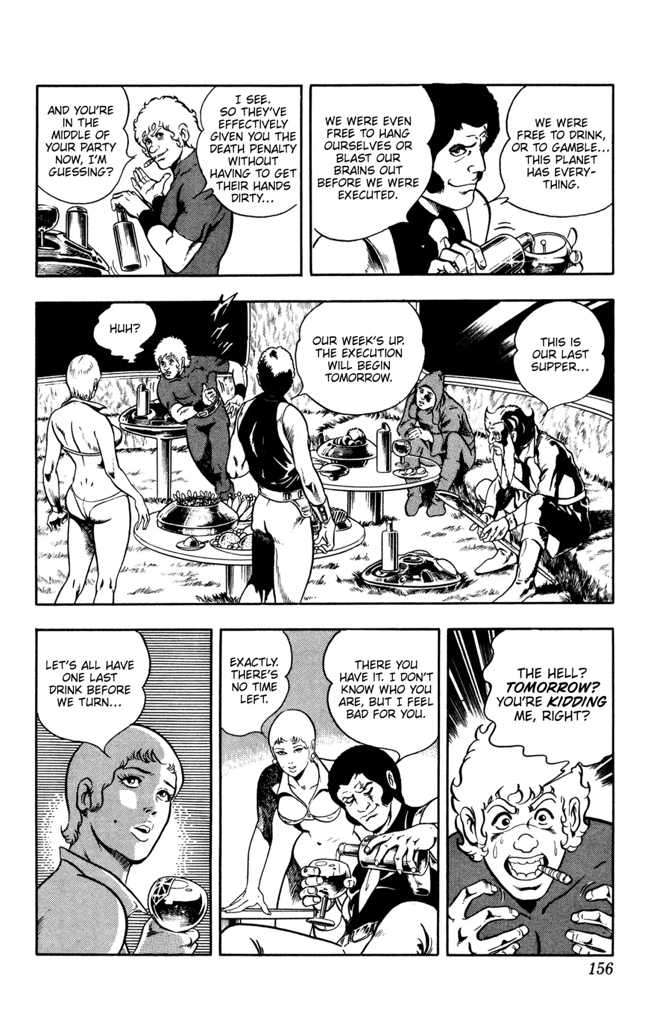 Space Adventure Cobra Chapter 10.16 page 154 - Vol.10 Chapter 16: The Extradimensional Race