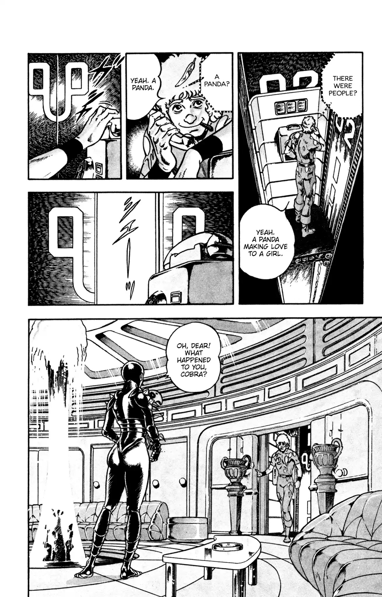 Space Adventure Cobra Chapter 10.16 page 16 - Vol.10 Chapter 16: The Extradimensional Race