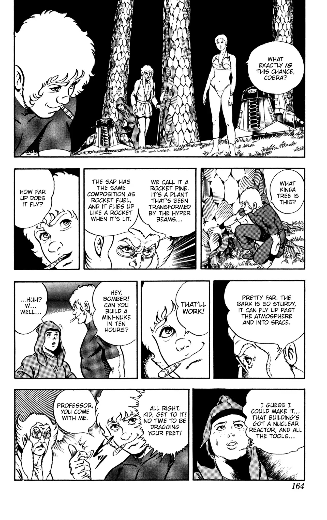 Space Adventure Cobra Chapter 10.16 page 162 - Vol.10 Chapter 16: The Extradimensional Race