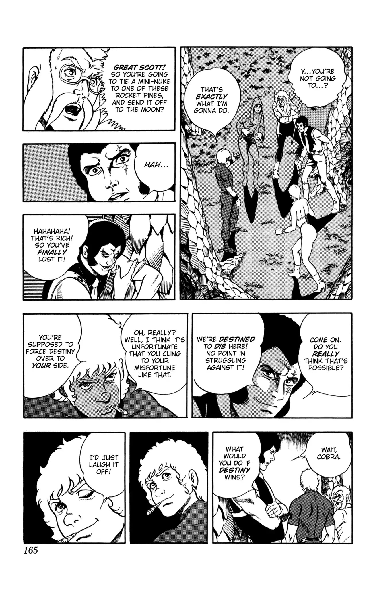 Space Adventure Cobra Chapter 10.16 page 163 - Vol.10 Chapter 16: The Extradimensional Race