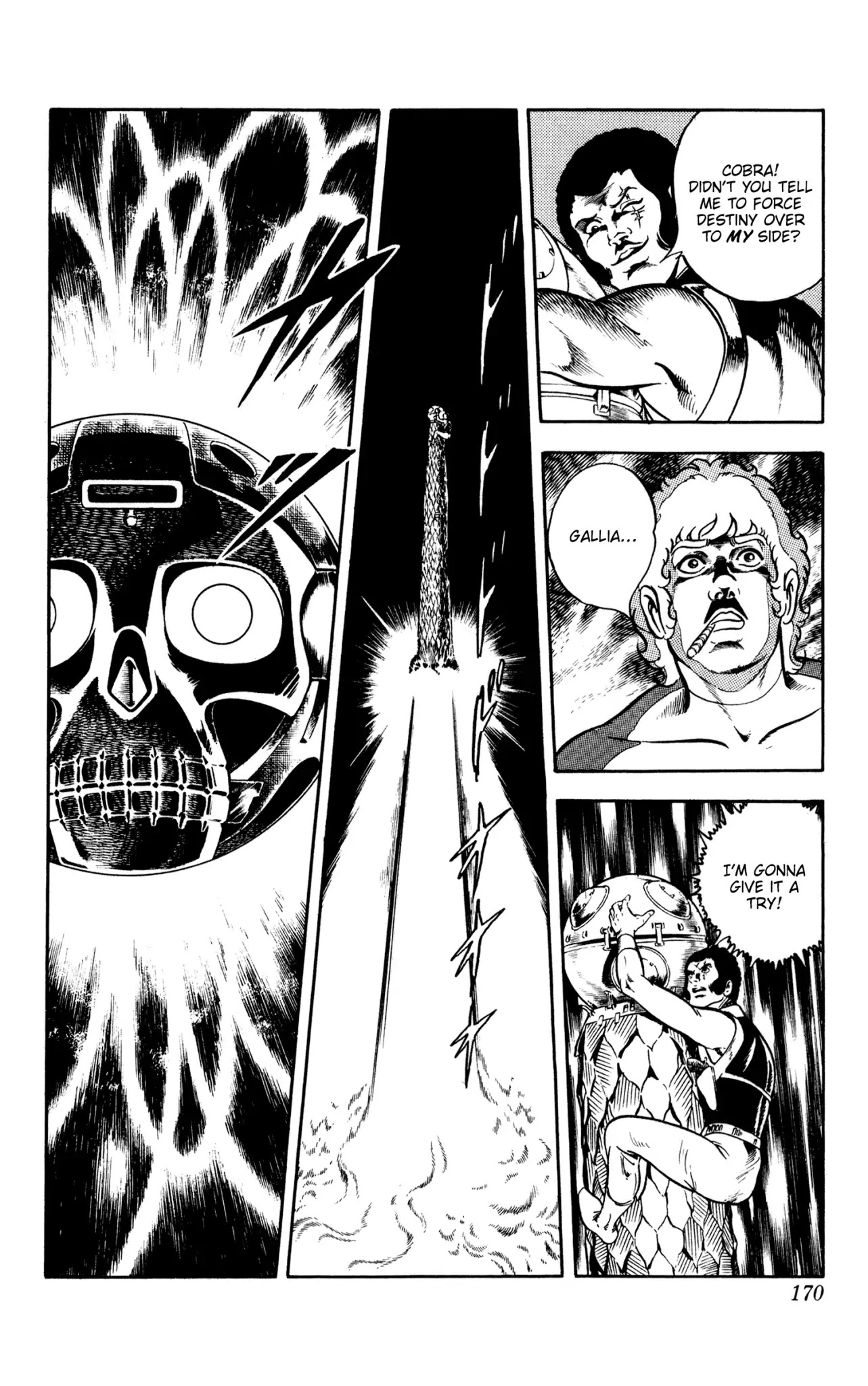 Space Adventure Cobra Chapter 10.16 page 168 - Vol.10 Chapter 16: The Extradimensional Race