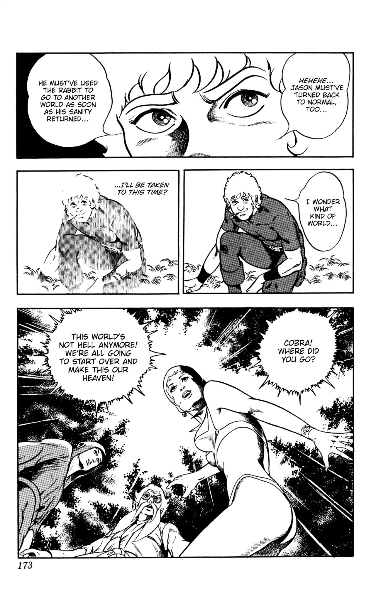 Space Adventure Cobra Chapter 10.16 page 171 - Vol.10 Chapter 16: The Extradimensional Race