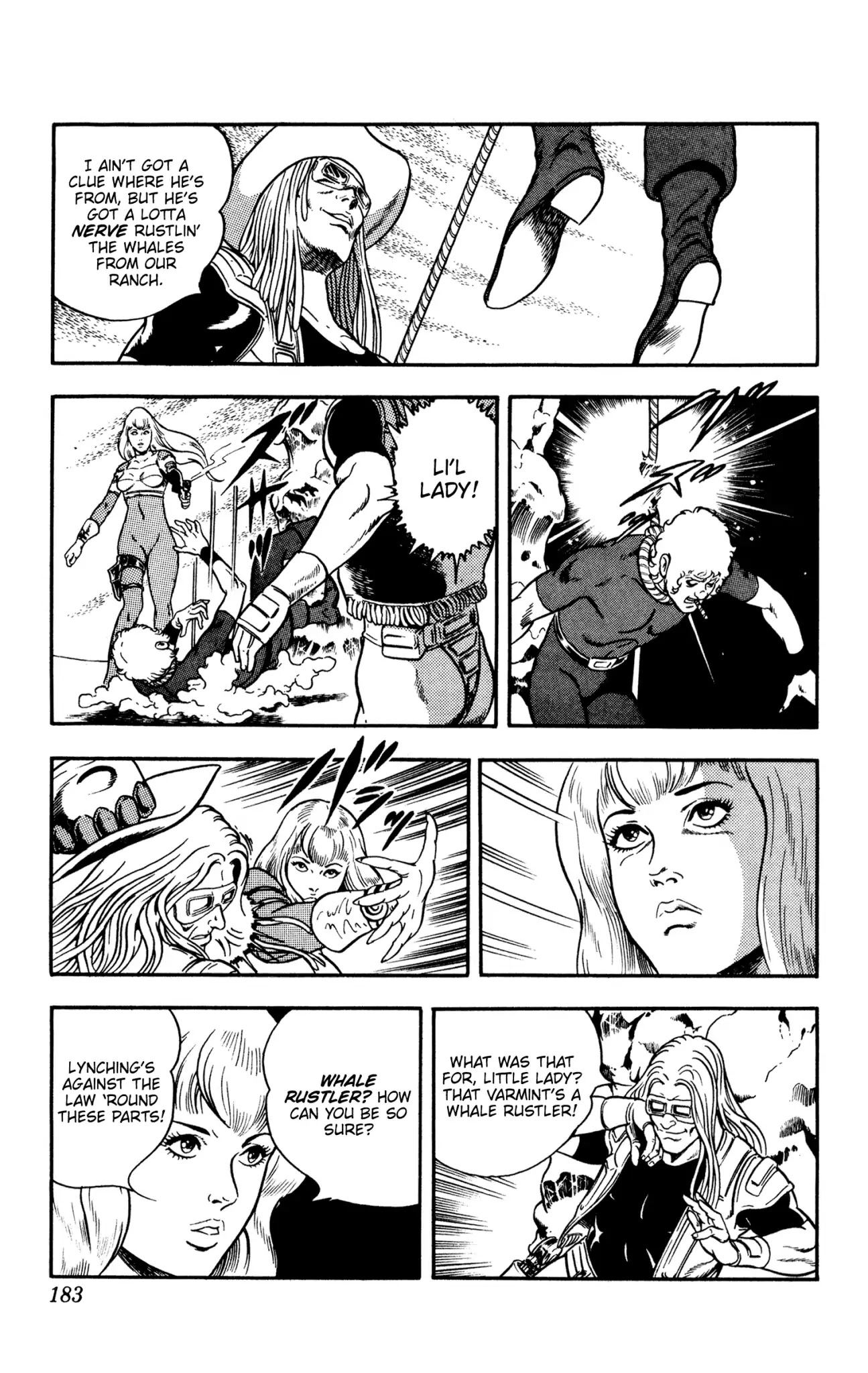 Space Adventure Cobra Chapter 10.16 page 181 - Vol.10 Chapter 16: The Extradimensional Race
