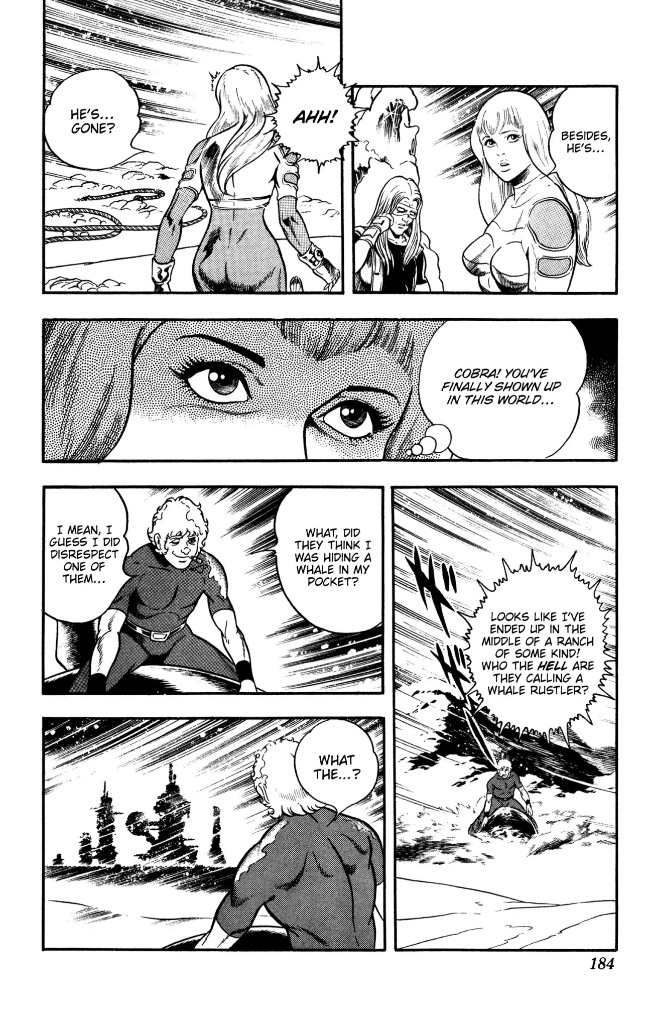 Space Adventure Cobra Chapter 10.16 page 182 - Vol.10 Chapter 16: The Extradimensional Race
