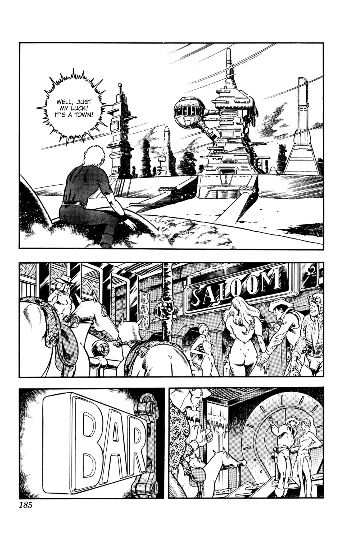 Space Adventure Cobra Chapter 10.16 page 183 - Vol.10 Chapter 16: The Extradimensional Race