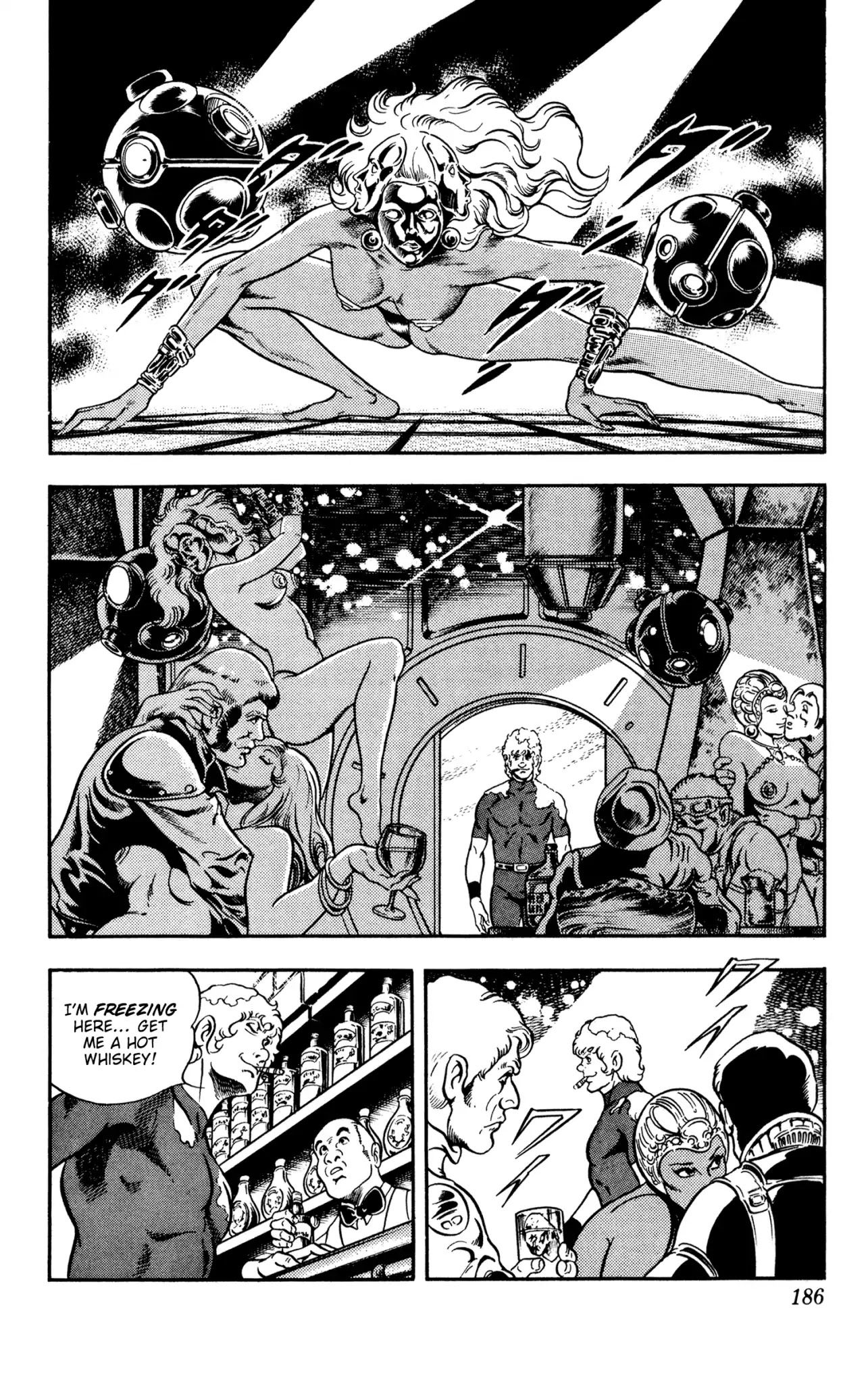 Space Adventure Cobra Chapter 10.16 page 184 - Vol.10 Chapter 16: The Extradimensional Race