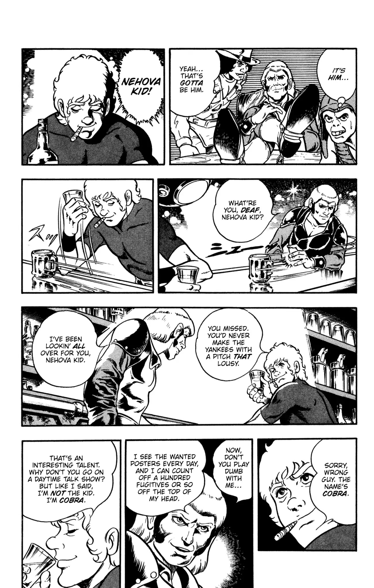 Space Adventure Cobra Chapter 10.16 page 185 - Vol.10 Chapter 16: The Extradimensional Race