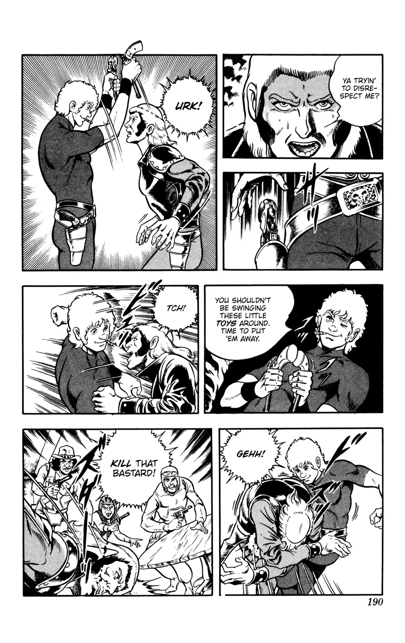 Space Adventure Cobra Chapter 10.16 page 188 - Vol.10 Chapter 16: The Extradimensional Race