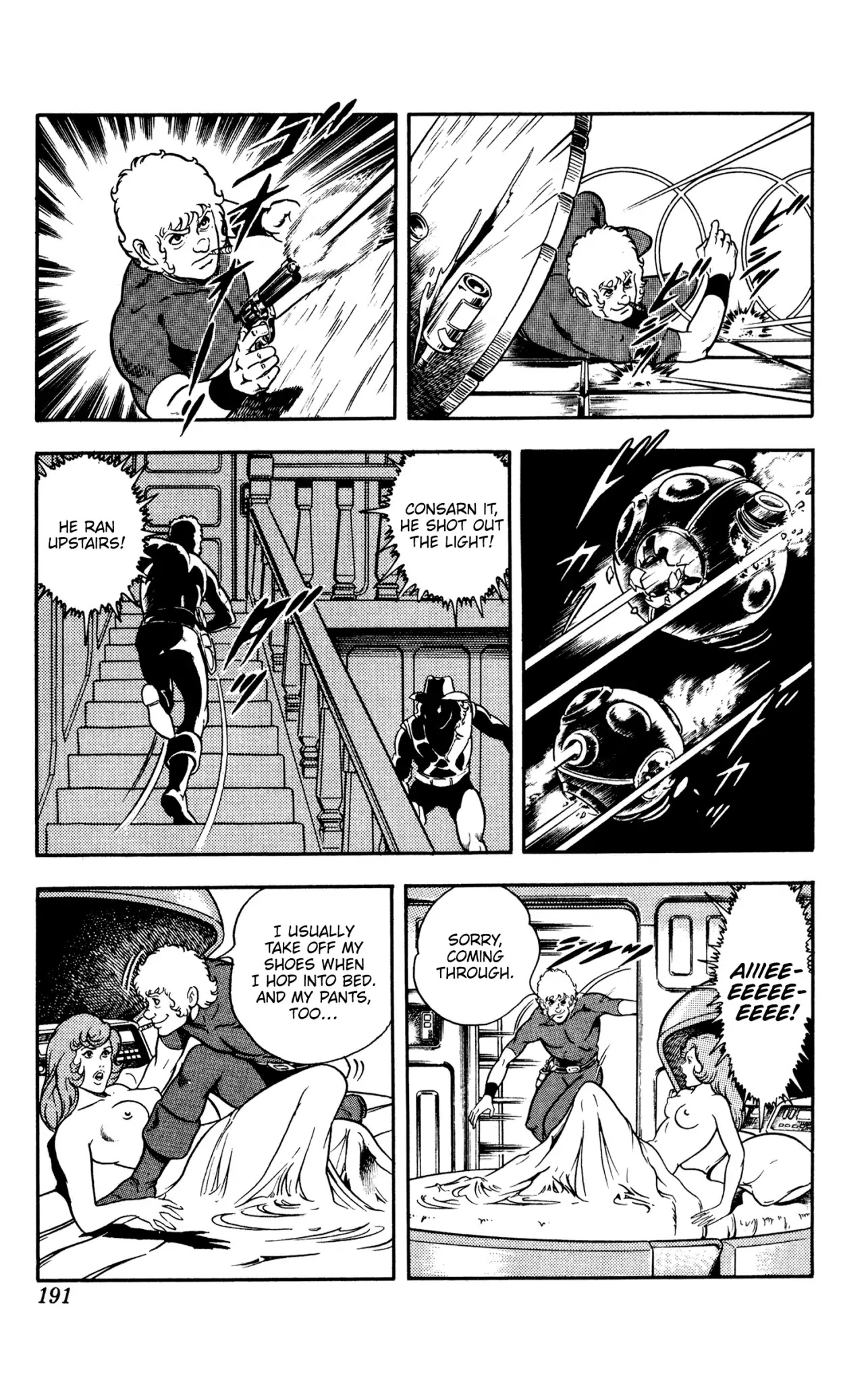Space Adventure Cobra Chapter 10.16 page 189 - Vol.10 Chapter 16: The Extradimensional Race