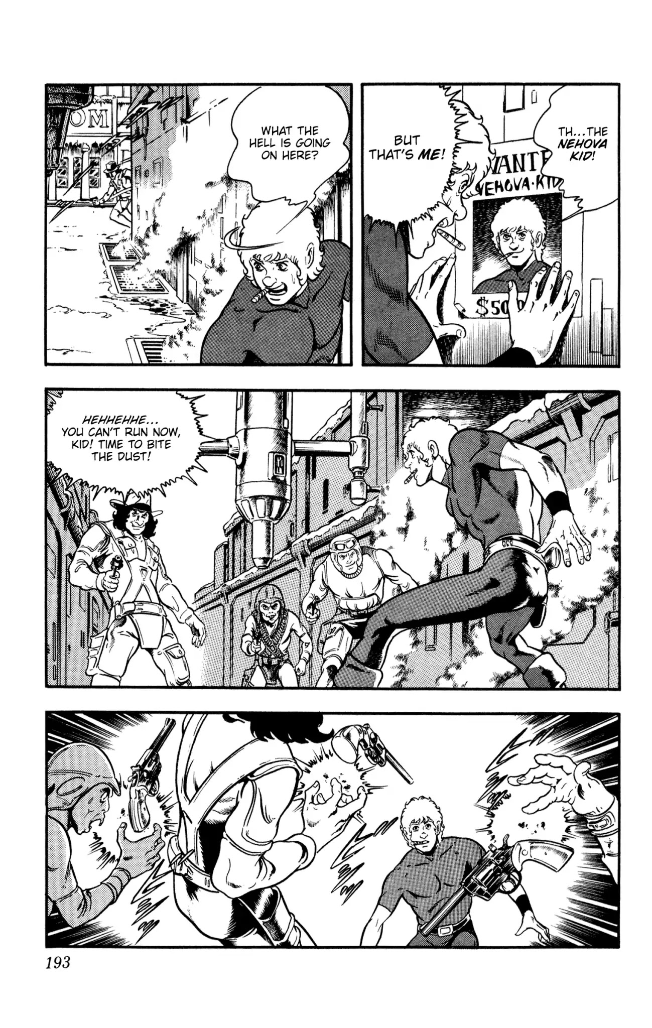 Space Adventure Cobra Chapter 10.16 page 191 - Vol.10 Chapter 16: The Extradimensional Race