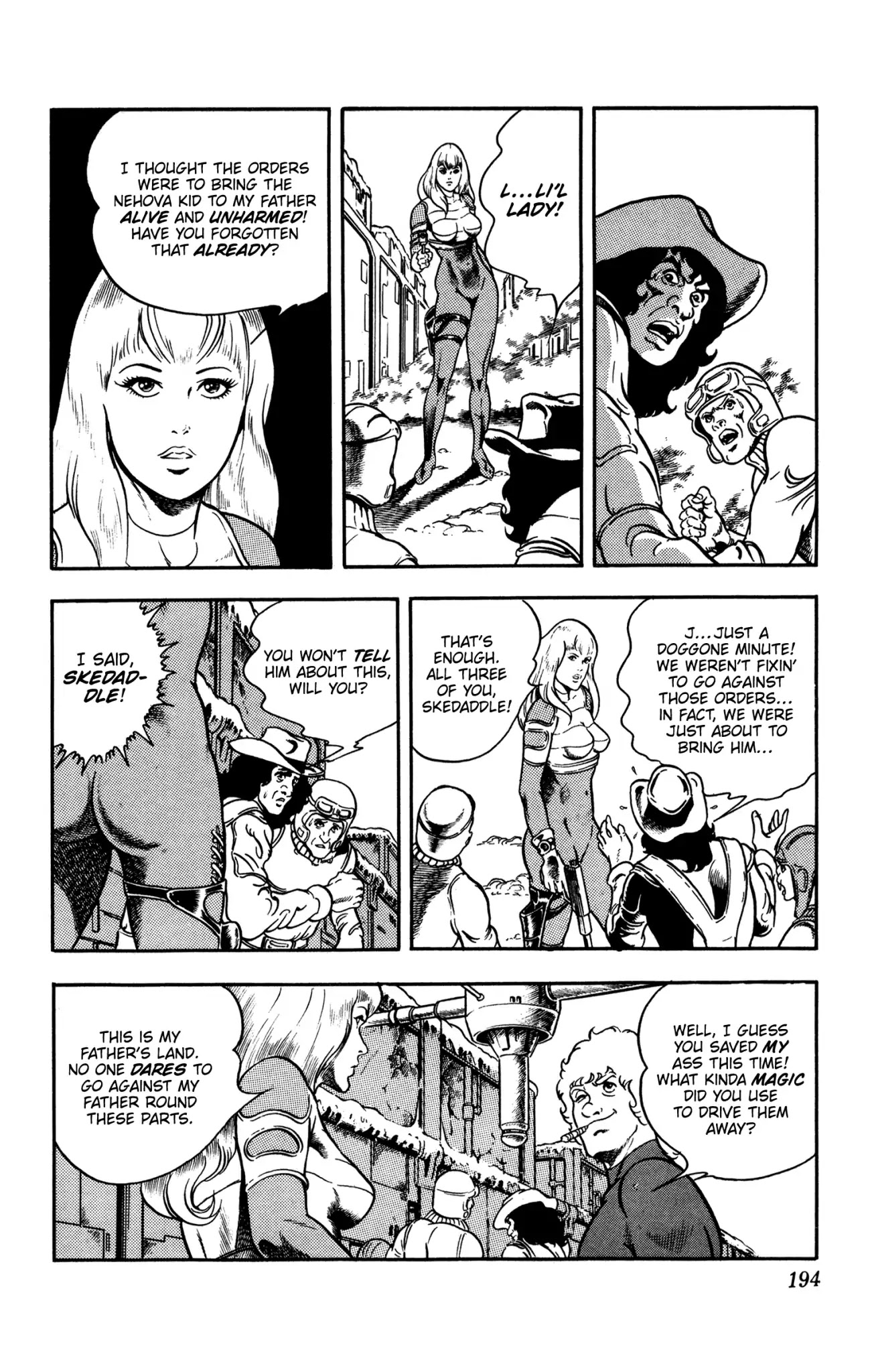 Space Adventure Cobra Chapter 10.16 page 192 - Vol.10 Chapter 16: The Extradimensional Race