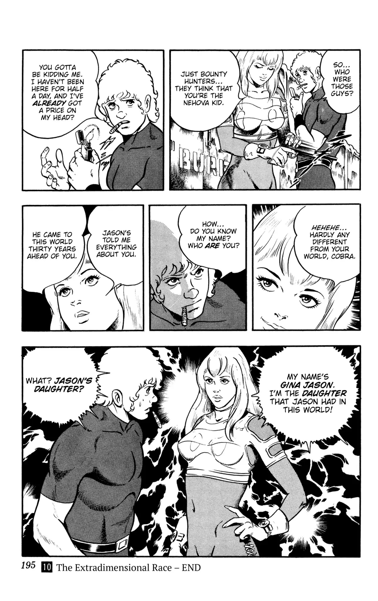 Space Adventure Cobra Chapter 10.16 page 193 - Vol.10 Chapter 16: The Extradimensional Race