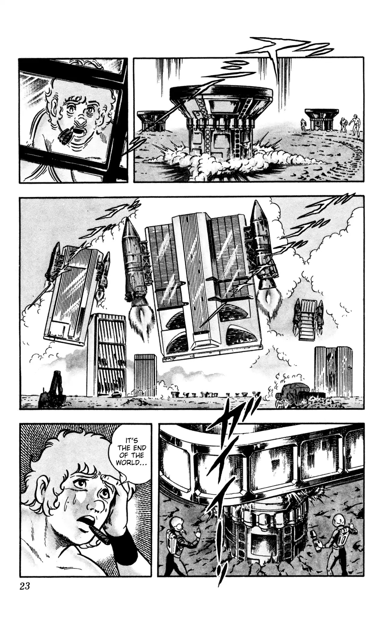 Space Adventure Cobra Chapter 10.16 page 23 - Vol.10 Chapter 16: The Extradimensional Race