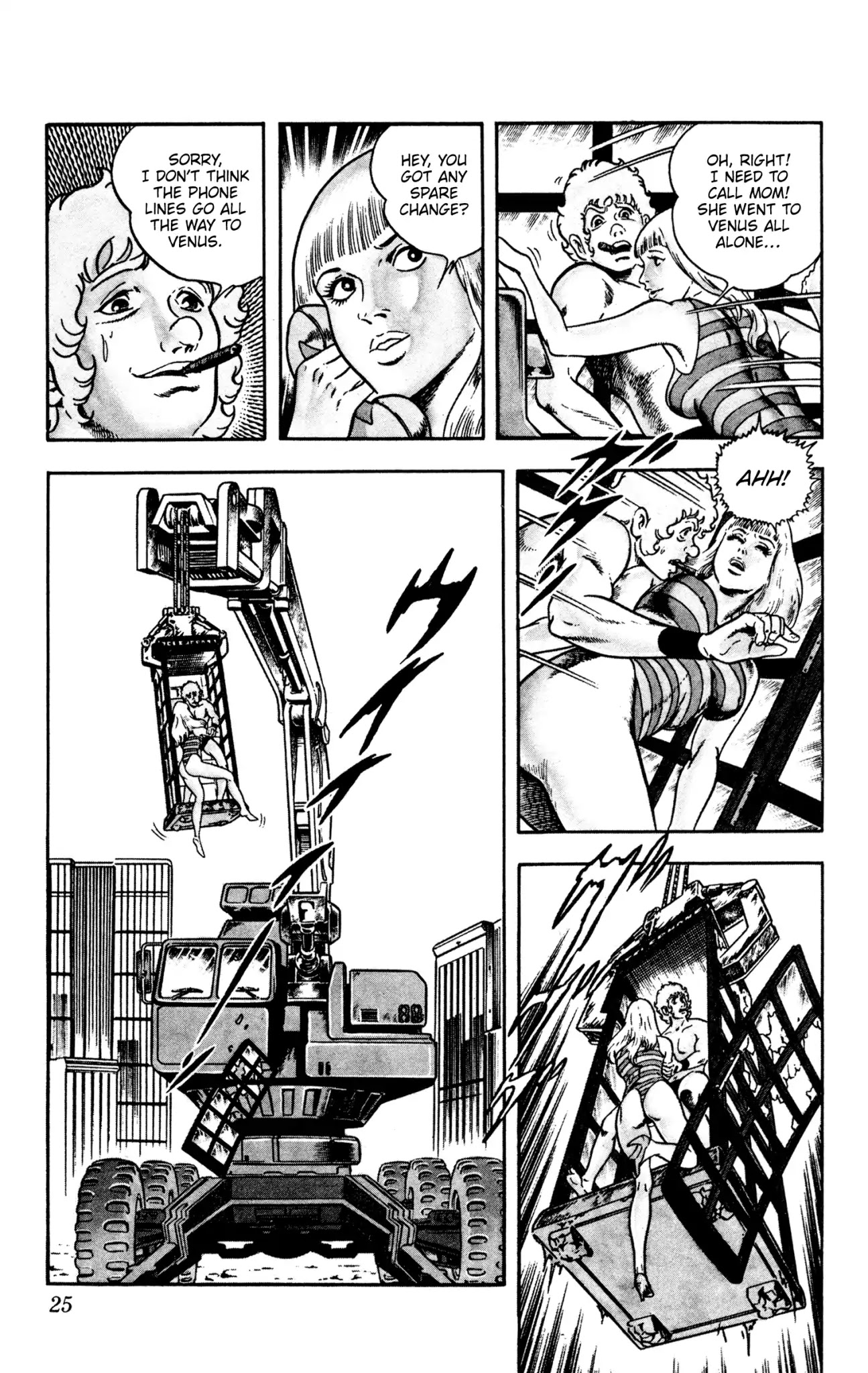 Space Adventure Cobra Chapter 10.16 page 25 - Vol.10 Chapter 16: The Extradimensional Race