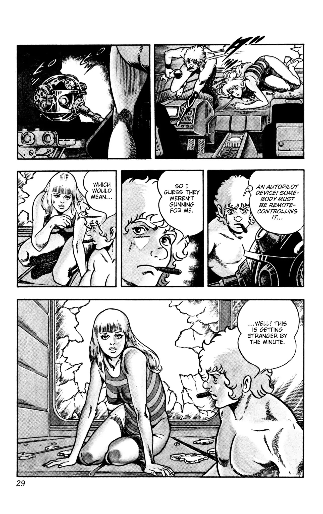 Space Adventure Cobra Chapter 10.16 page 29 - Vol.10 Chapter 16: The Extradimensional Race
