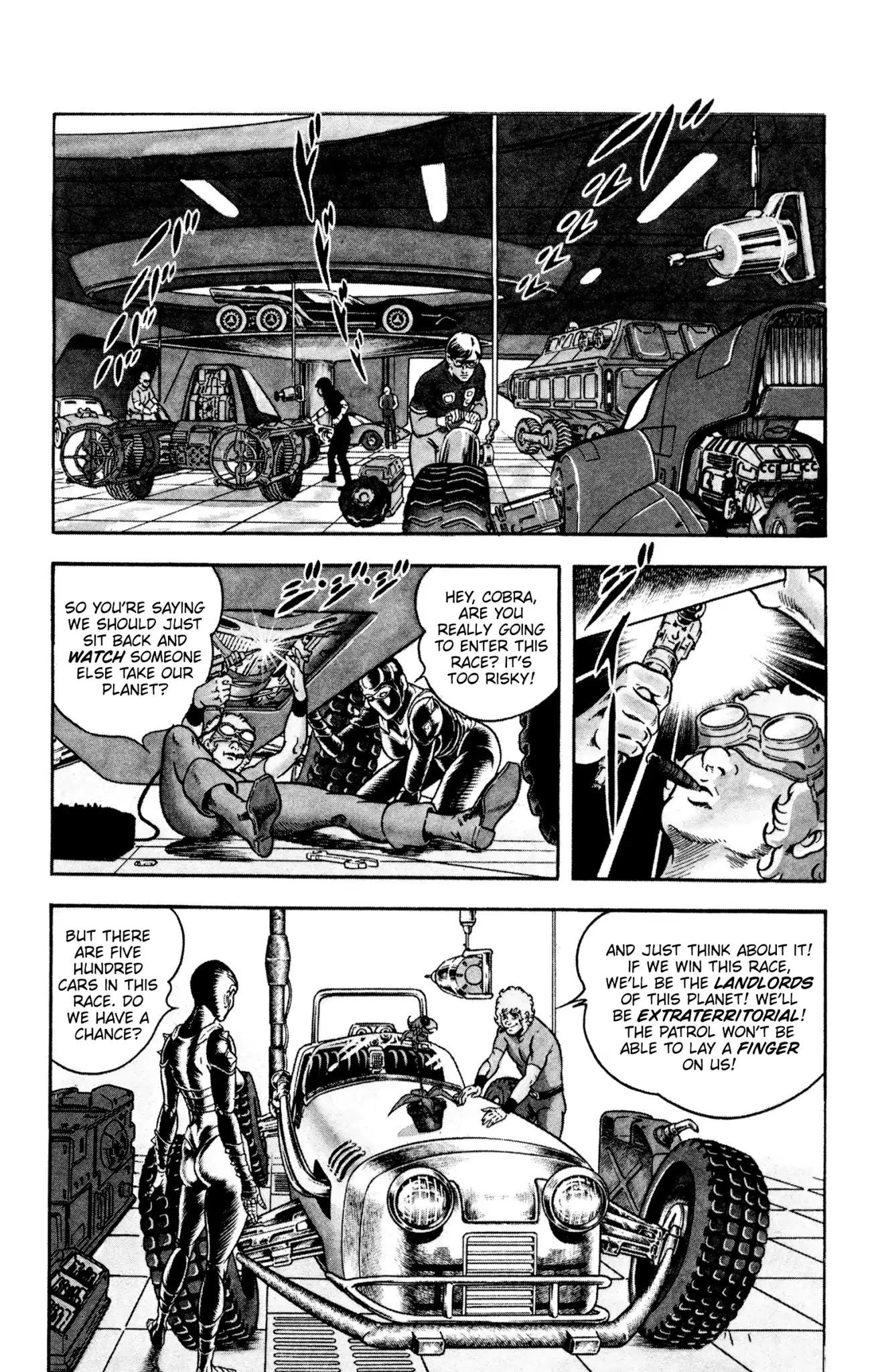 Space Adventure Cobra Chapter 10.16 page 31 - Vol.10 Chapter 16: The Extradimensional Race