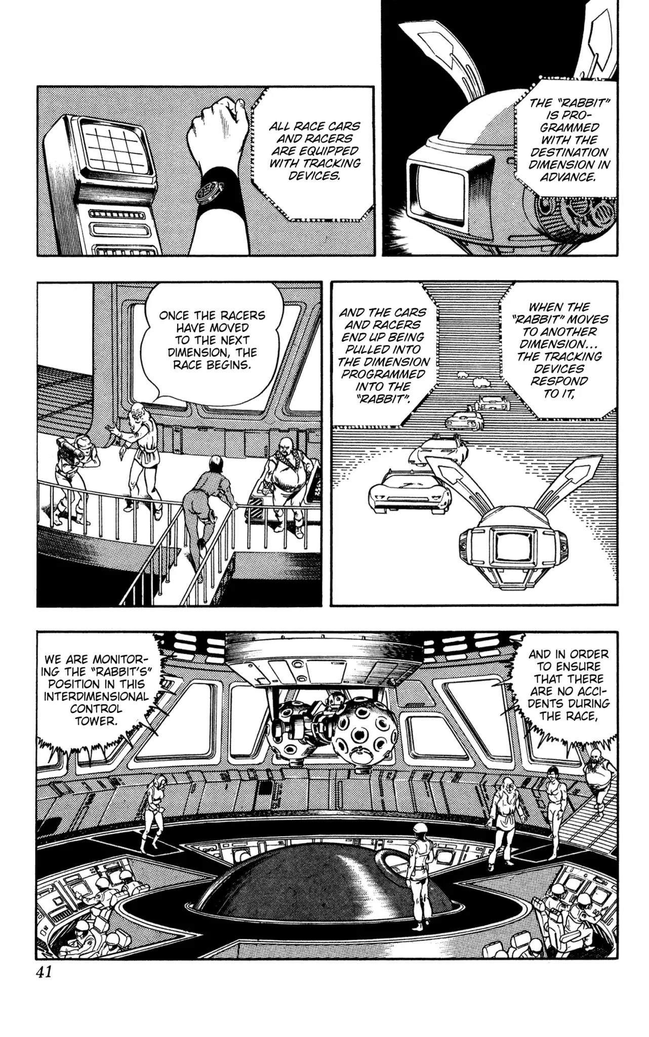 Space Adventure Cobra Chapter 10.16 page 41 - Vol.10 Chapter 16: The Extradimensional Race